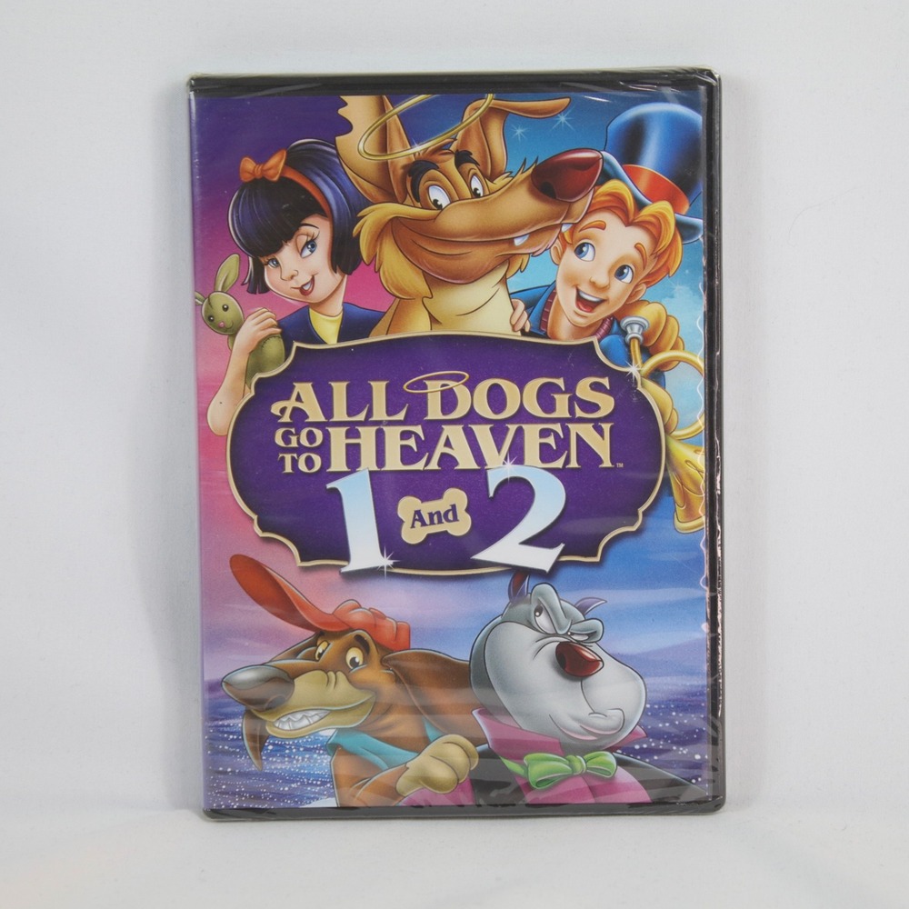 All Dogs Go to Heaven 1 and 2 DVD Movie - NEW